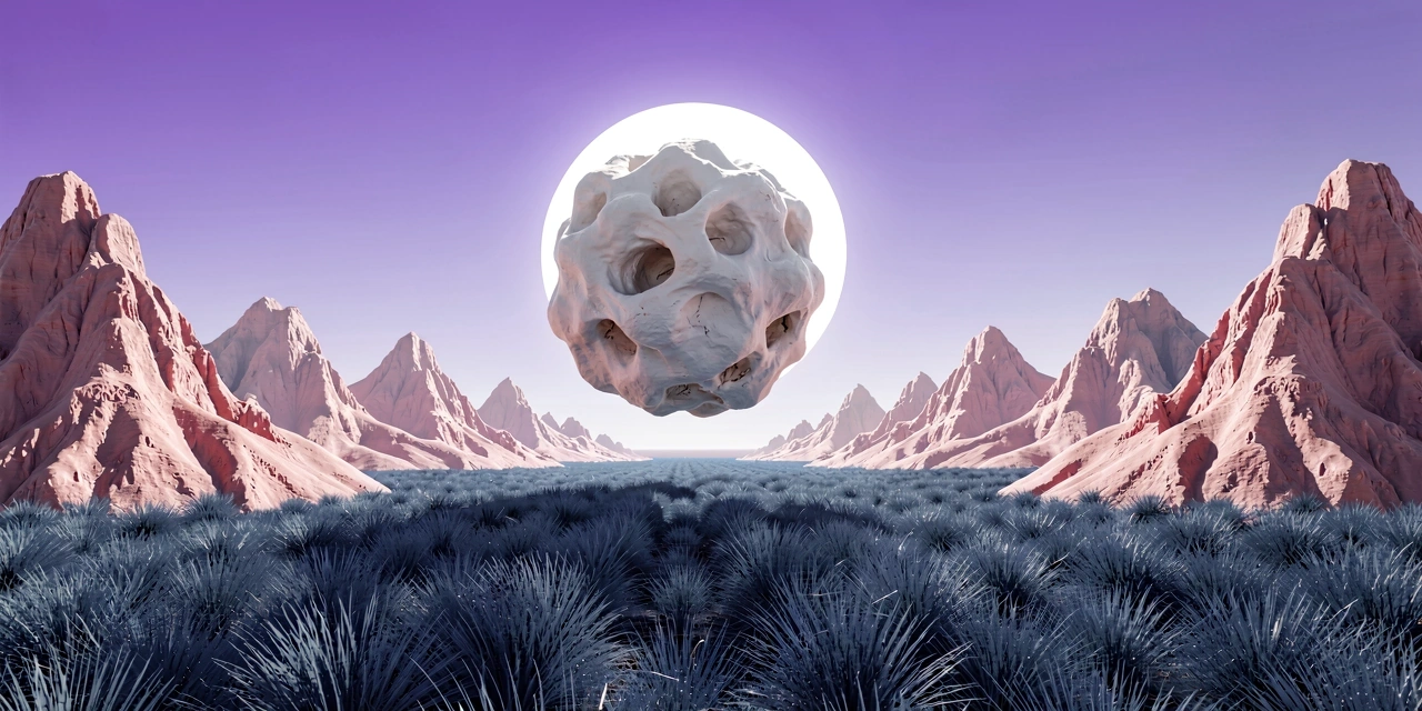 Szürreális vitalitás tájkép